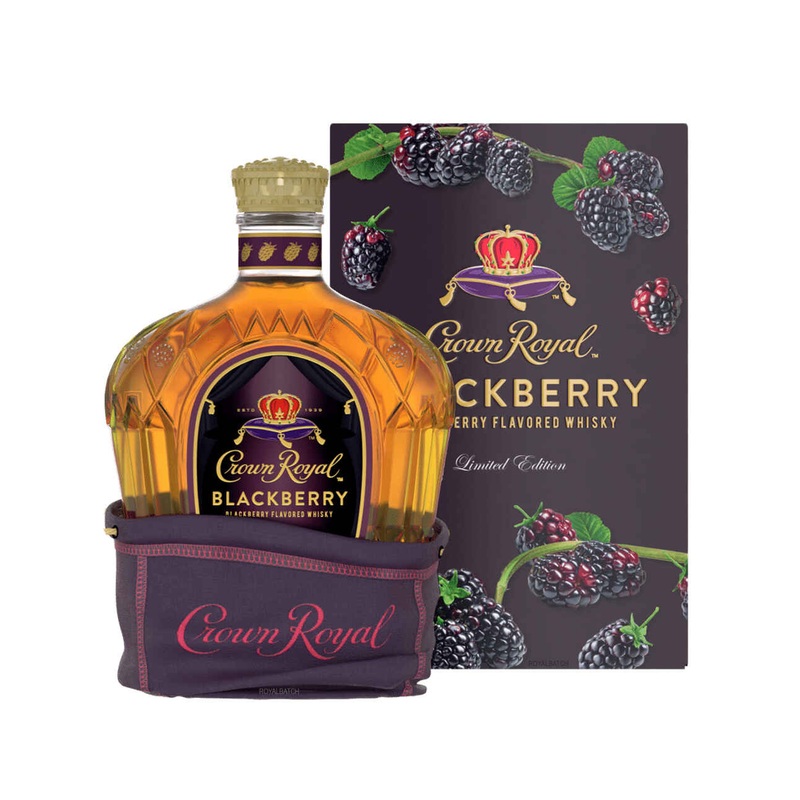 Crown Royal Blackberry Canadian Flavored Whiskey