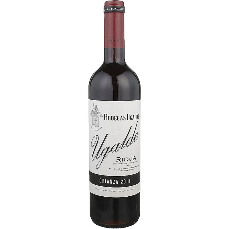 BODEGAS UGALDE RIOJA CRIANZA 2018 750ML