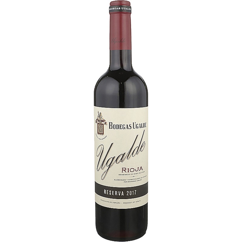 BODEGAS UGALDE RIOJA RESERVA 2017 750ML