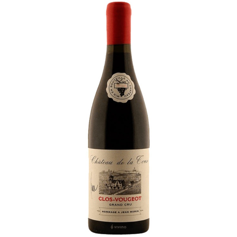 CHATEAU DE LA TOUR CLOS DE VOUGEOT GRAND CRU HOMMAGE A JEAN MORIN 2018 WOOD BOX 750ML