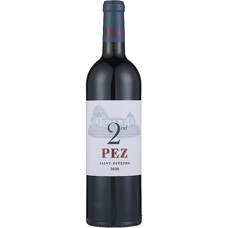 CHATEAU DE PEZ SAINT ESTEPHE 2ND PEZ 2020 WOOD BOX 750ML