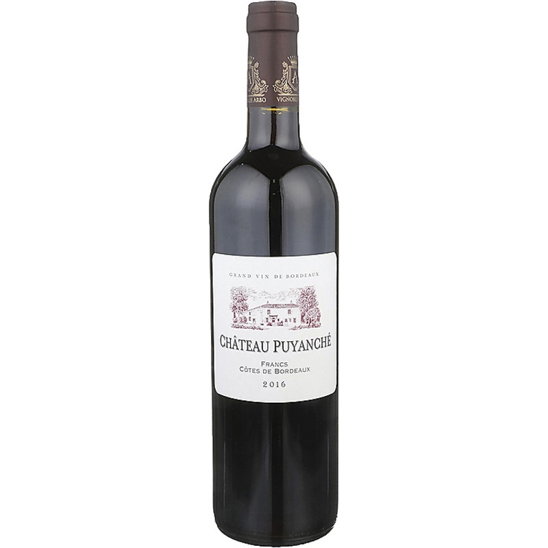 CHATEAU PUYANCHE FRANCS COTES DE BORDEAUX SELECTION 2016 750ML