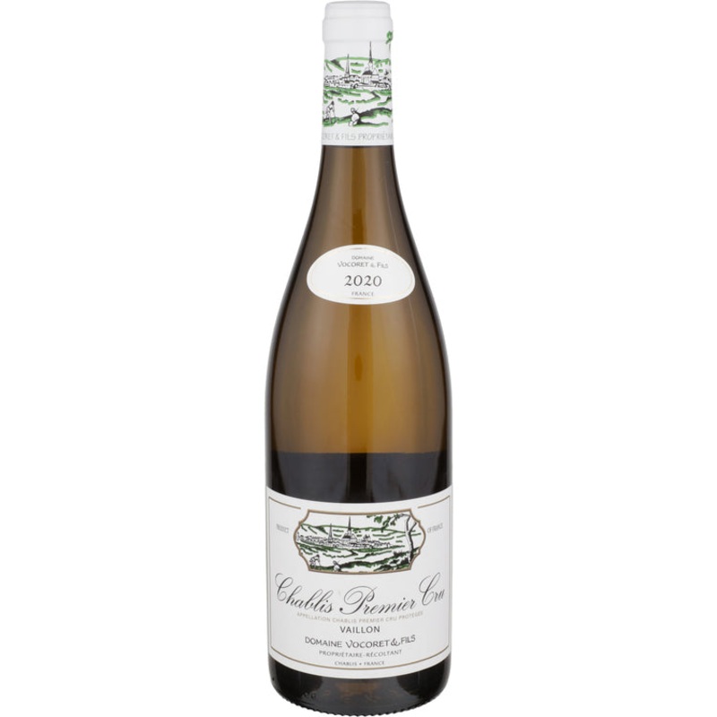 DOMAINE VOCORET & FILS CHABLIS VAILLONS PREMIER CRU 2020 750ML