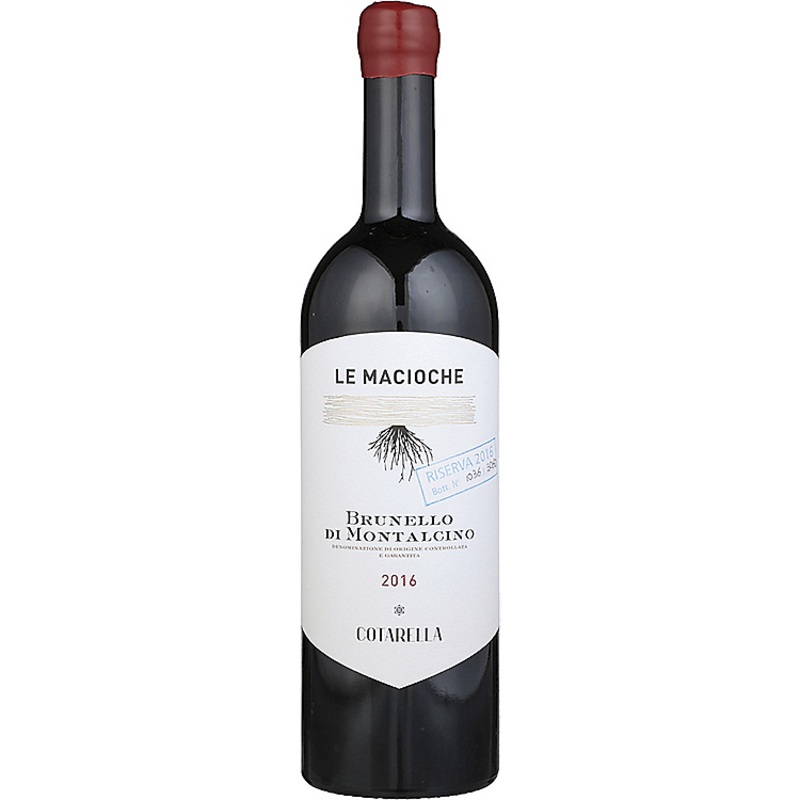 FAMIGLIA COTARELLA BRUNELLO DI MONTALCINO RISERVA LE MACIOCHE 2016 750ML