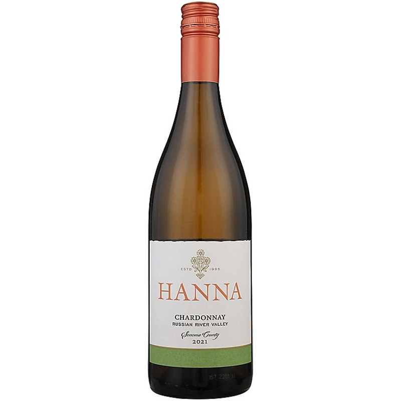 HANNA CHARDONNAY RUSSIAN RIVER VALLEY 2021 750ML