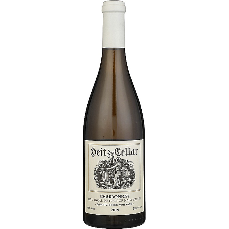 HEITZ CELLAR CHARDONNAY QUARTZ CREEK VINEYARD OAK KNOLL DISTRICT 2019 750ML