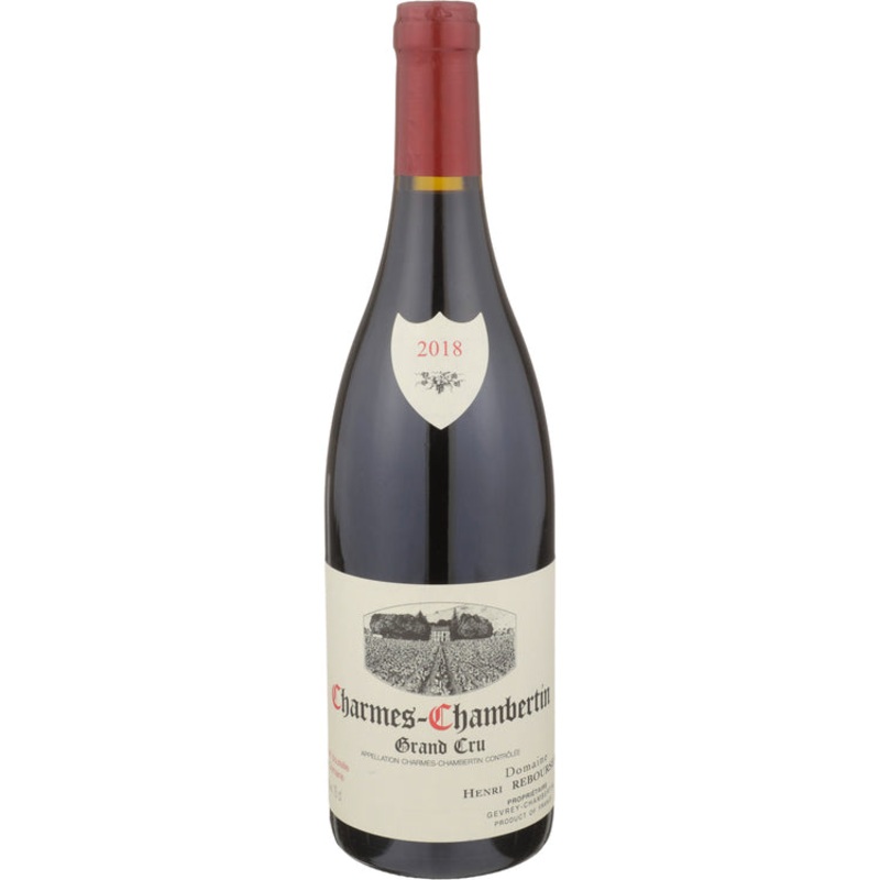 HENRI REBOURSEAU CHARMES CHAMBERTIN GRAND CRU 2018 WOOD BOX 750ML