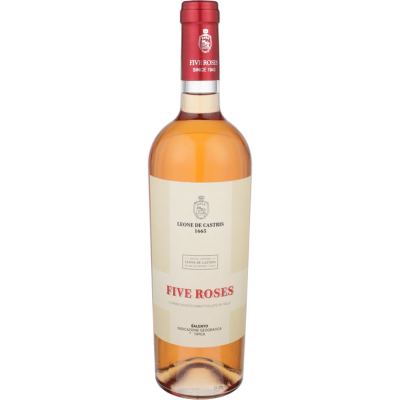 LEONE DE CASTRIS SALENTO ROSATO FIVE ROSES 2021 750ML