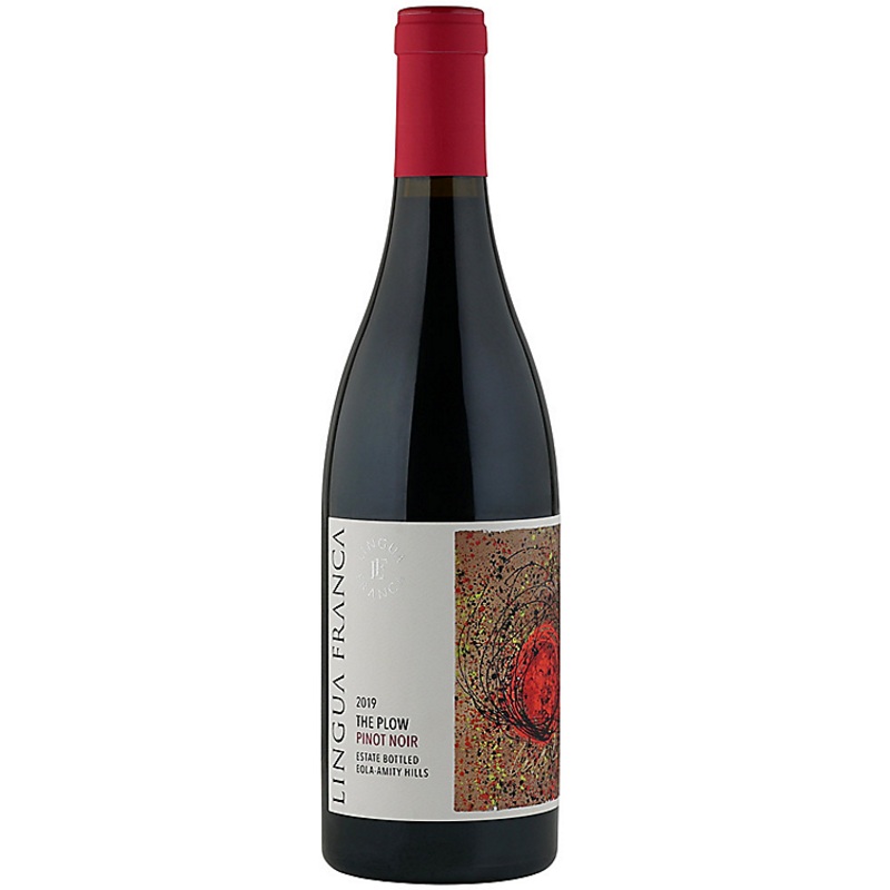 LINGUA FRANCA PINOT NOIR THE PLOW EOLA AMITY HILLS 2019 750ML
