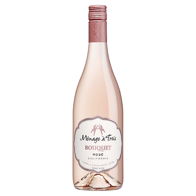 MENAGE A TROIS ROSE WINE CALIFORNIA 2020 750ML