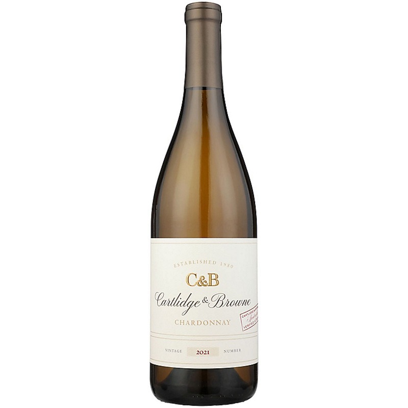 CARTLIDGE & BROWNE CHARDONNAY CALIFORNIA 2021 750ML