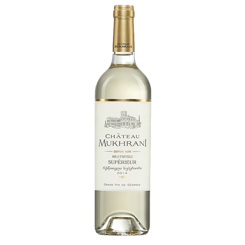 CHATEAU MUKHRANI RKATSITELI SUPERIEUR GEORGIA 2018 750ML