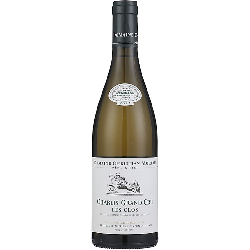 CHRISTIAN MOREAU CHABLIS LES CLOS GRAND CRU 2021 750ML