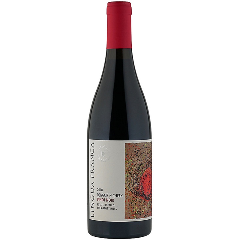 LINGUA FRANCA PINOT NOIR TONGUE 'N CHEEK EOLA AMITY HILLS 2018 750ML