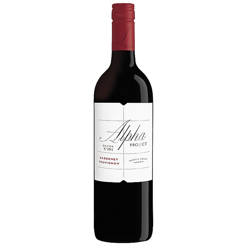 ALPHA PROJECT CABERNET SAUVIGNON BATCH NO 1 NORTH COAST 2019 750ML