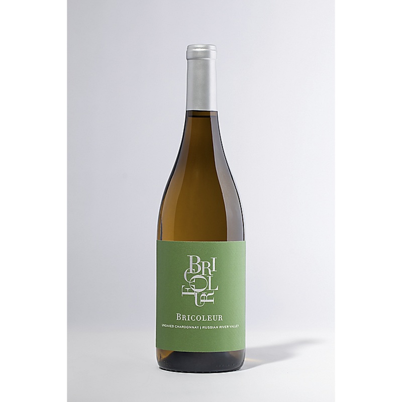 BRICOLEUR VINEYARDS CHARDONNAY UNOAKED RUSSIAN RIVER VALLEY 2021 750ML