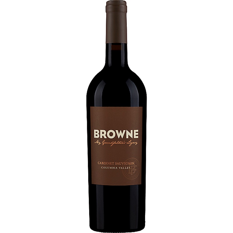 BROWNE FAMILY VINEYARDS CABERNET SAUVIGNON MY GRANDFATHER'S LEGACY COLUMBIA VALLEY 2021 750ML