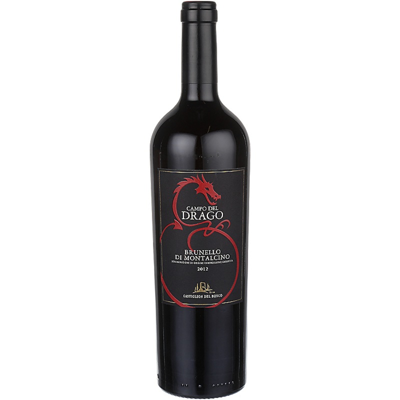 CASTIGLION DEL BOSCO BRUNELLO DI MONTALCINO CAMPO DEL DRAGO 2018 WOOD BOX 750ML