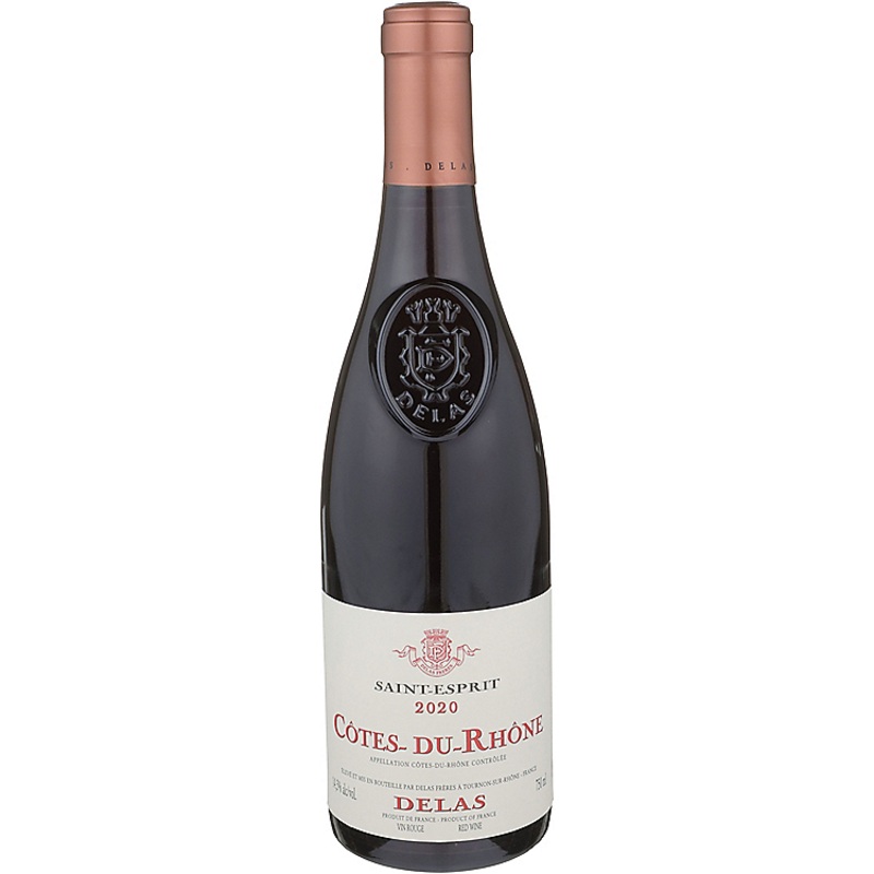 DELAS COTES DU RHONE ROUGE SAINT ESPRIT 2021 750ML