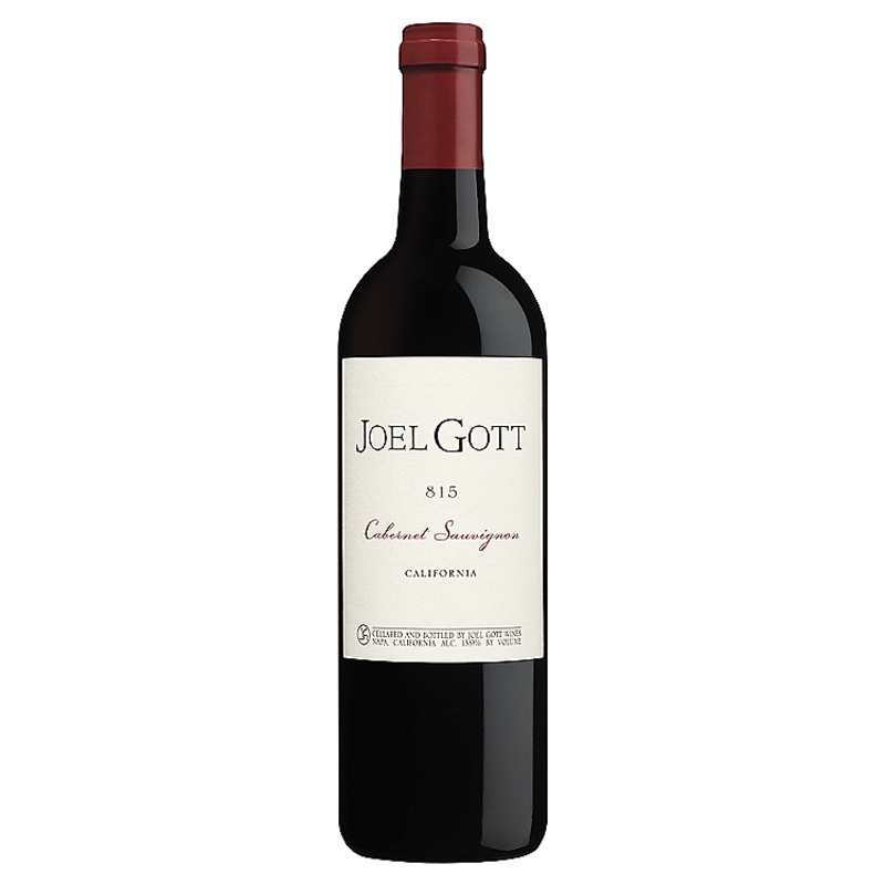 JOEL GOTT CABERNET SAUVIGNON 815 CALIFORNIA 2021 750ML