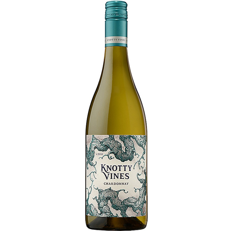 KNOTTY VINES CHARDONNAY ESTATE VINEYARDS CALIFORNIA 750ML