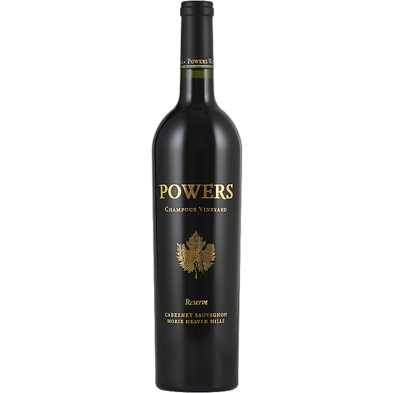 POWERS CABERNET SAUVIGNON RESERVE CHAMPOUX VINEYARD HORSE HEAVEN HILLS 2018 750ML