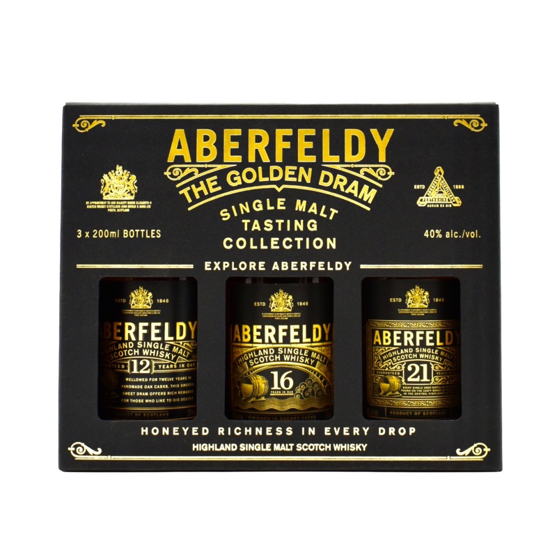 Aberfeldy Scotch Whiskey 3Pk 200ml