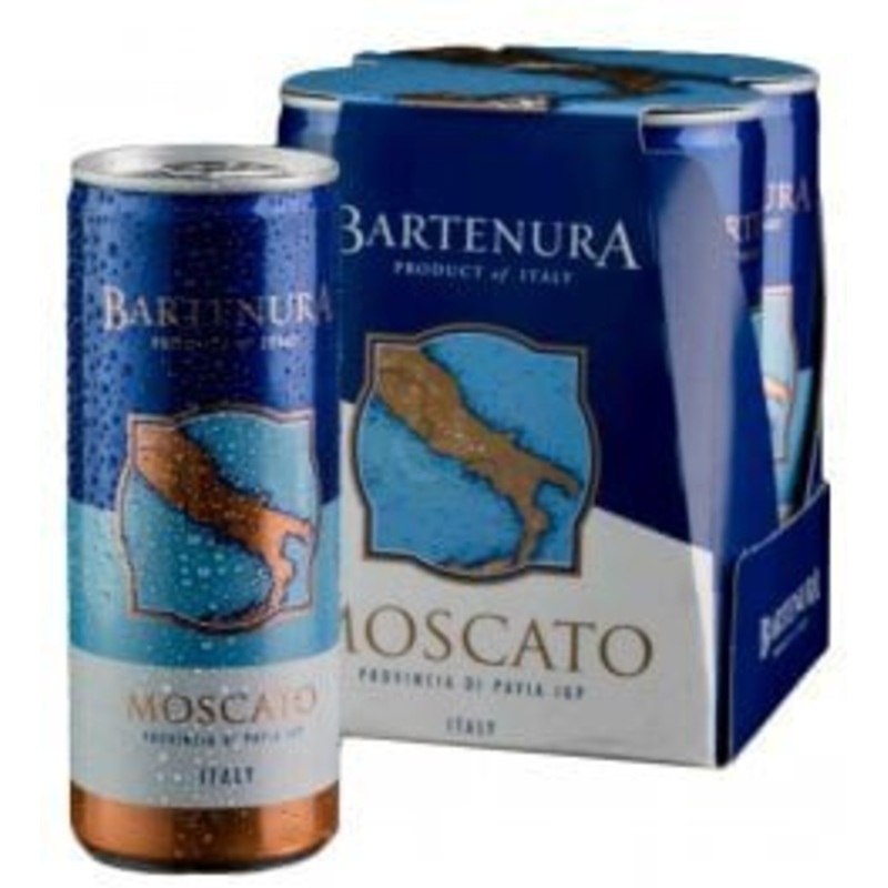 Bartenura Moscato 4Pk Can 250ml