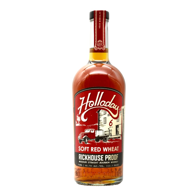 Ben Holladay Bourbon Soft Red Rickhouse Proof 750ml