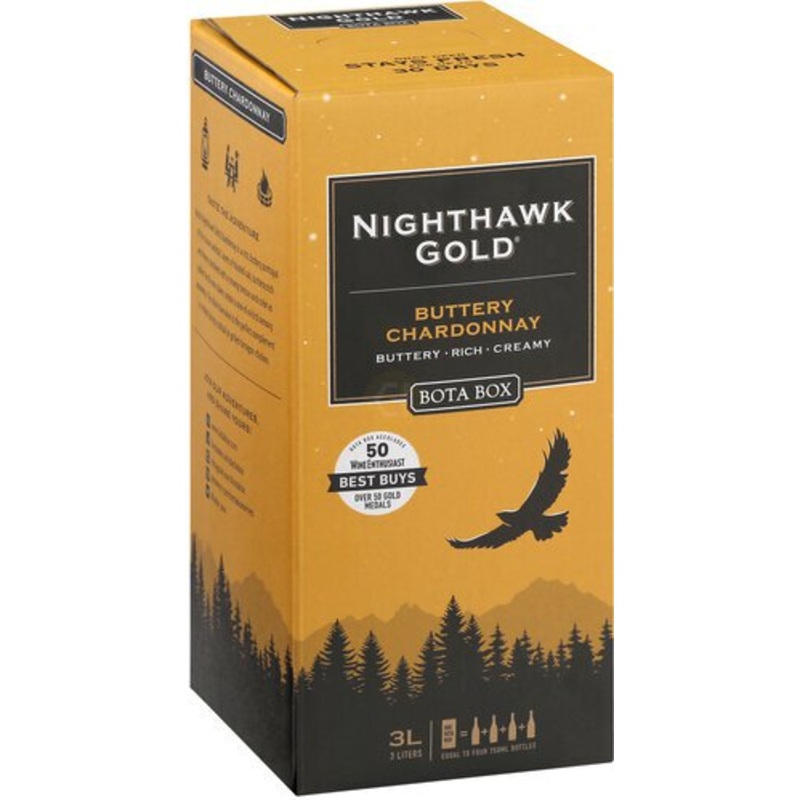 Bota Box Nighthawk Chardonnay 3L