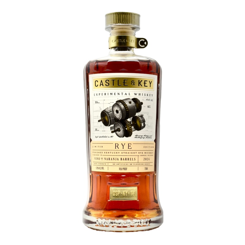 Castle & Key Experimental Rye Naranja 750ml