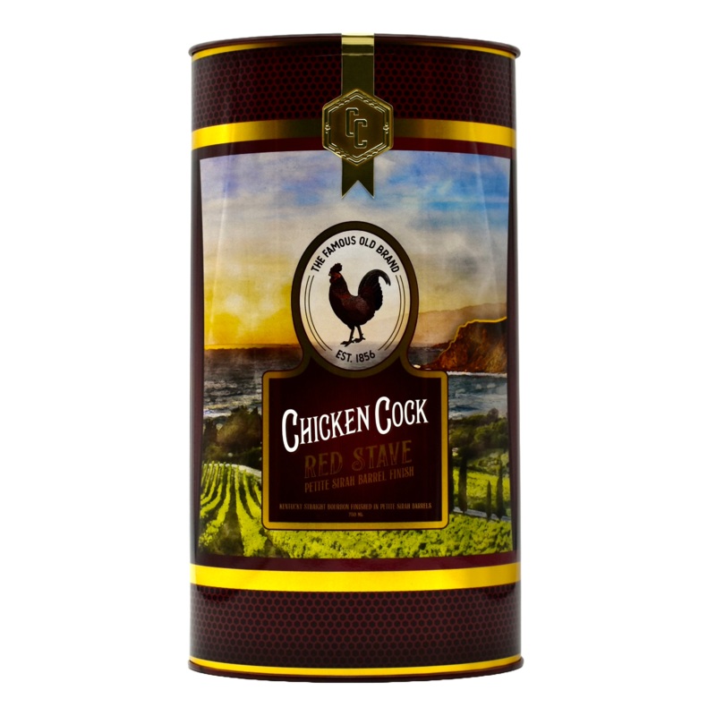 Chicken Cock Bourbon Red Stave 750ml