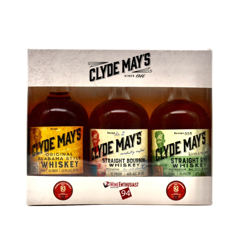 Clyde Mays Whiskey 3Pk 50ml