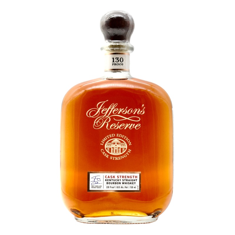 Jefferson's Reserve Bourbon Limited Edition Cask Strength 750ml