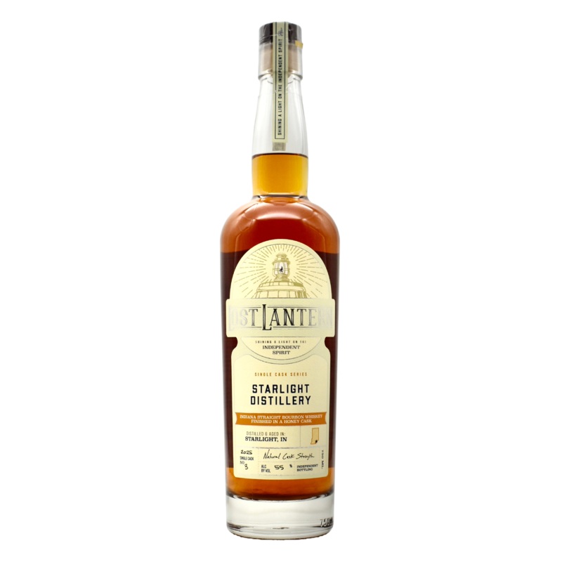 Lost Lantern Starlight Honey Finished Indiana Straight Bourbon 750ml