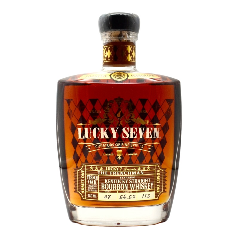Lucky Seven The Frenchman Bourbon 750ml