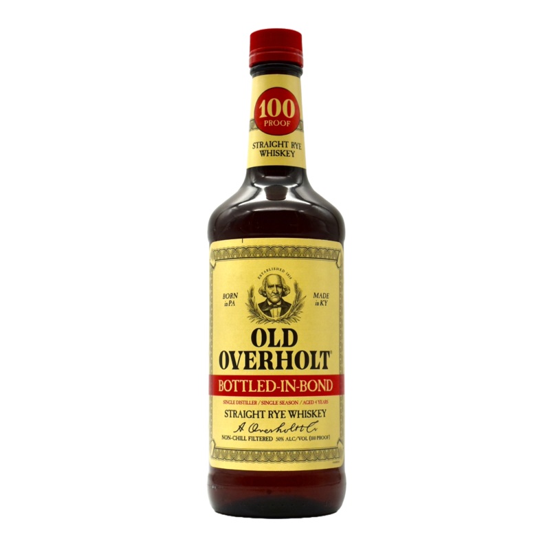 Old Overholt Straight Rye Whiskey Bonded 750ml