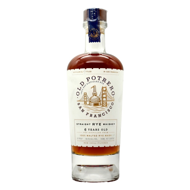 Old Potrero 6 year Rye Whiskey 750ml