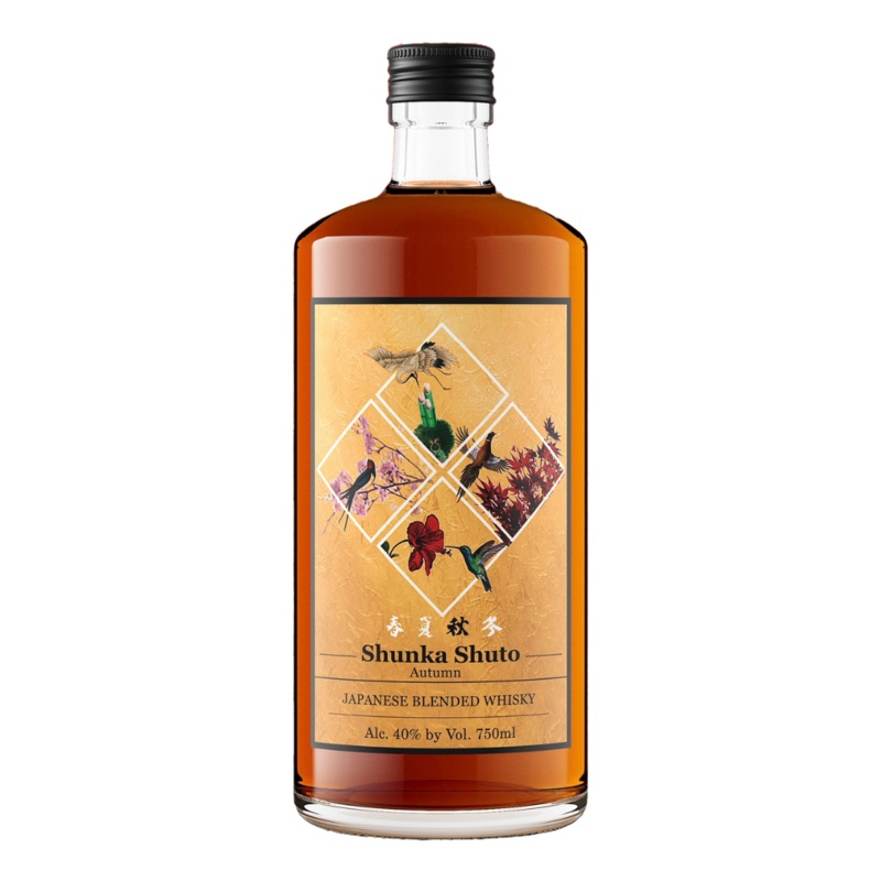 Shunka Shuto Whisky Japanese Blended Whisky Autumn 750ml