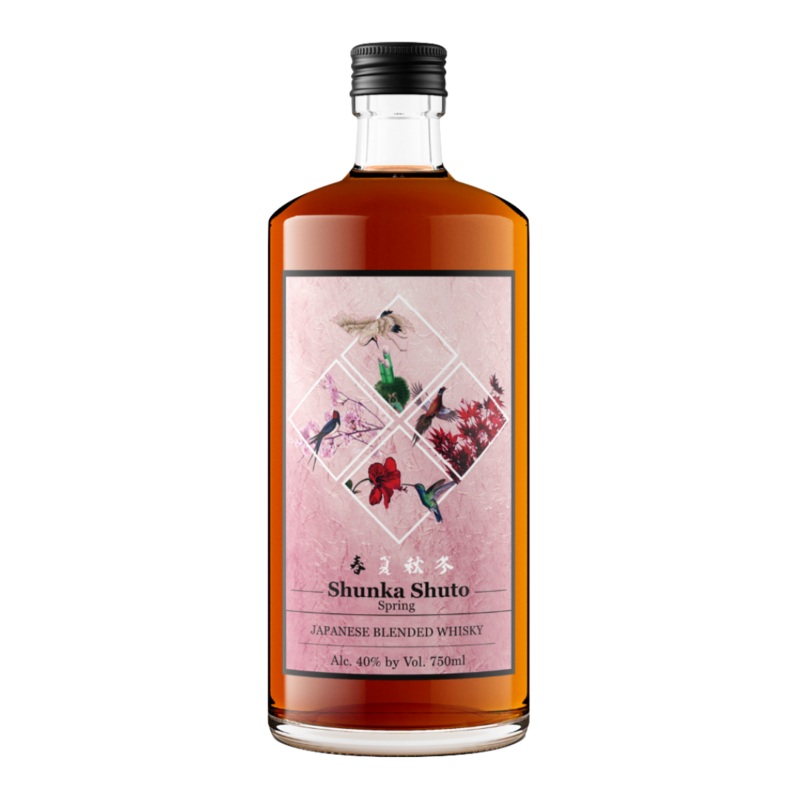 Shunka Shuto Whisky Japanese Blended Whisky Spring 750ml
