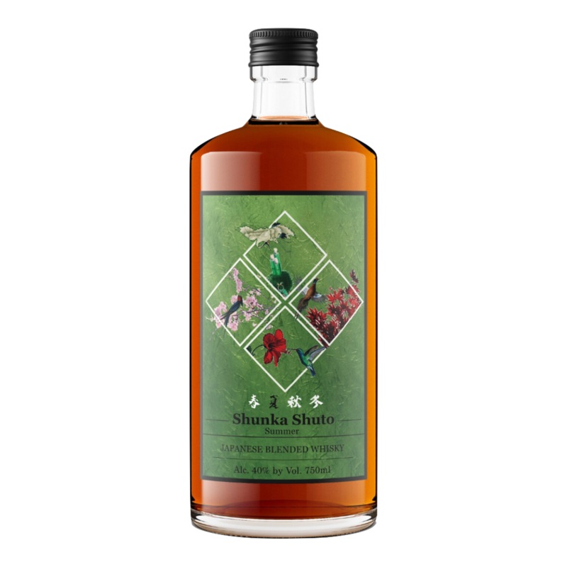 Shunka Shuto Whisky Japanese Blended Whisky Summer 750ml