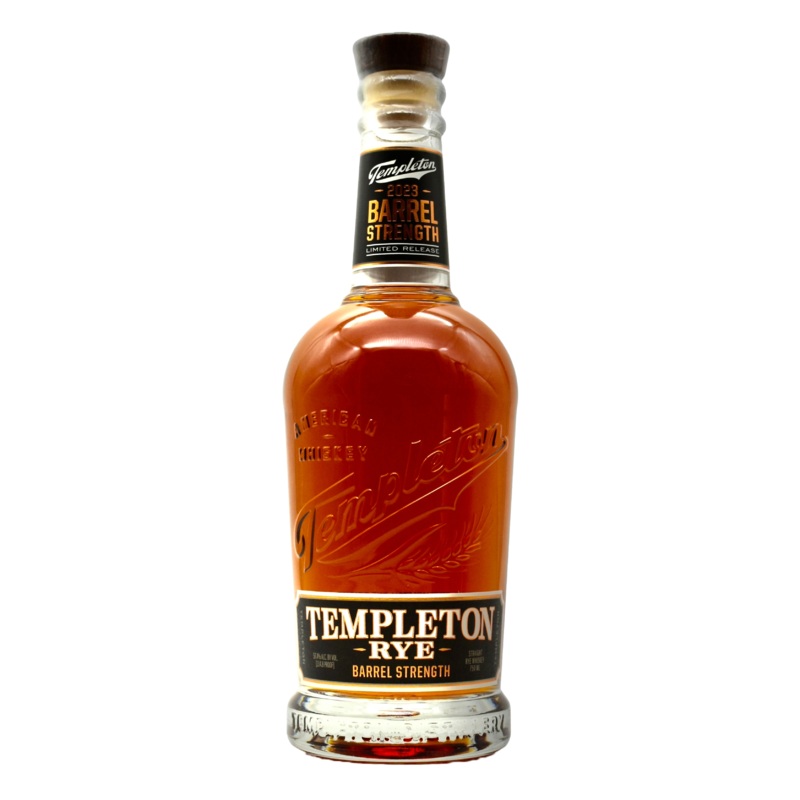 Templeton Rye Whiskey Barrel Strength 750ml