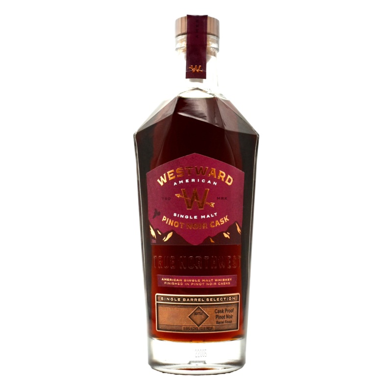 Westward Whiskey Pinot Noir Cask Single Barrel Select 750ml