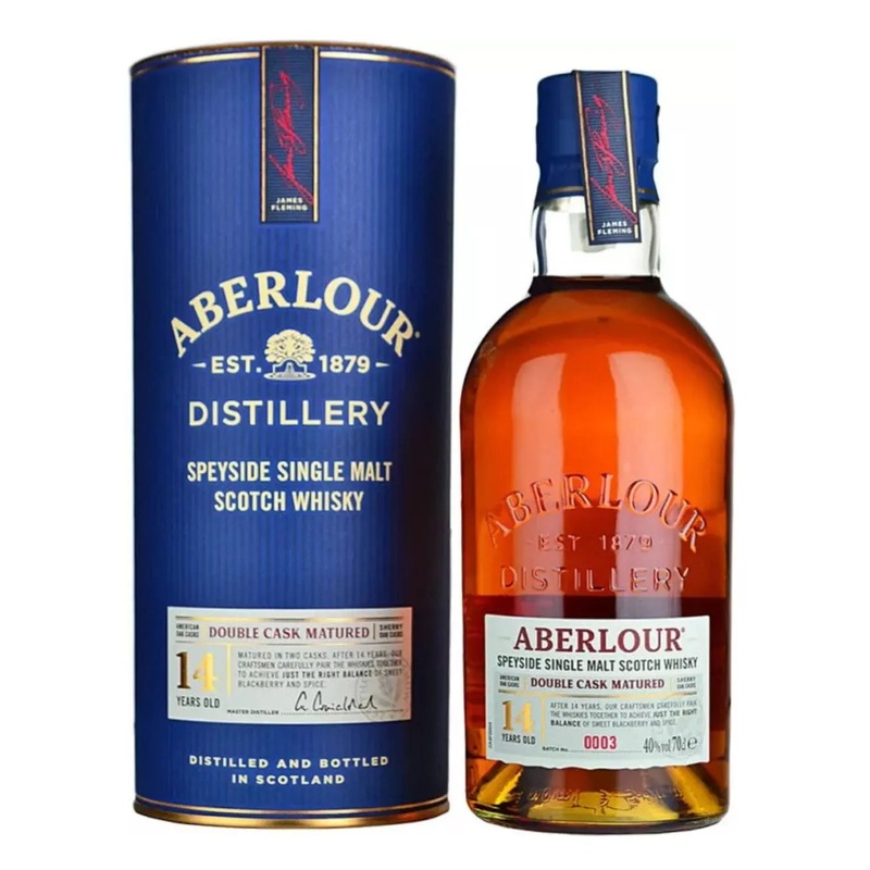 Aberlour 14 Year Old Double Cask Malt Whisky, 70 cl