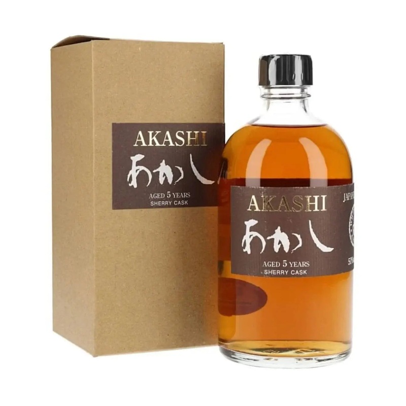 Akashi 5 Years Old Sherry Cask Japanese Whisky, 50 cl