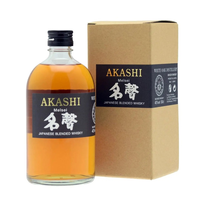 Akashi Meisei Japanese Blended Whisky, 50 cl