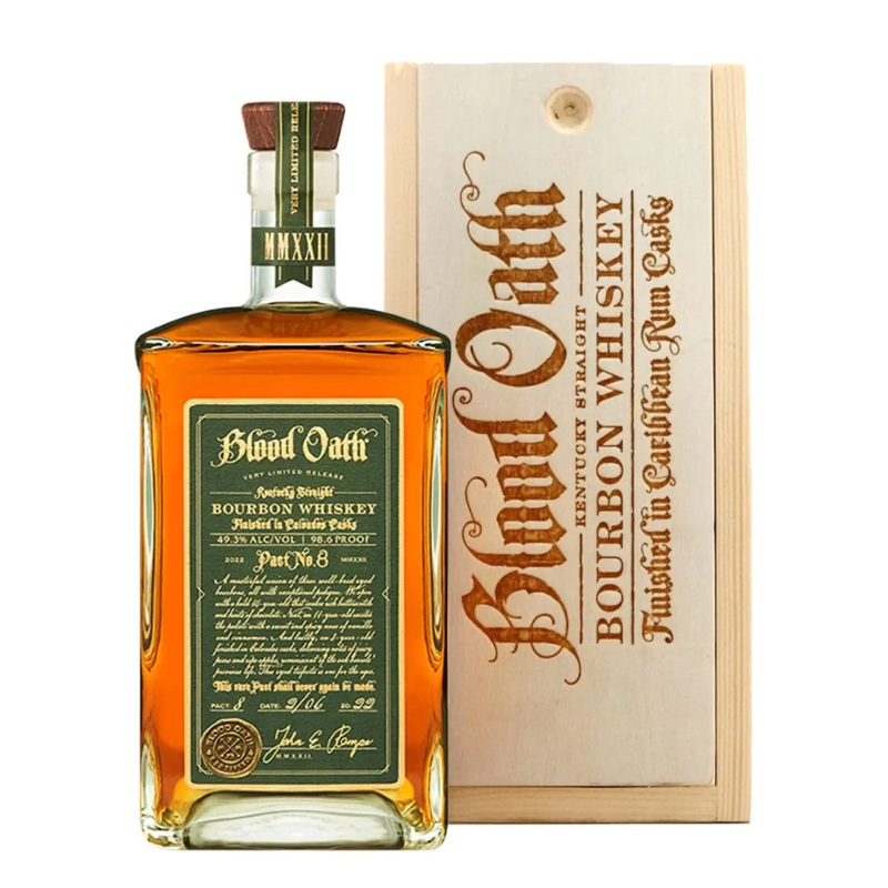 Blood Oath Pact 8 Kentucky Straight Bourbon Whiskey, 70 cl