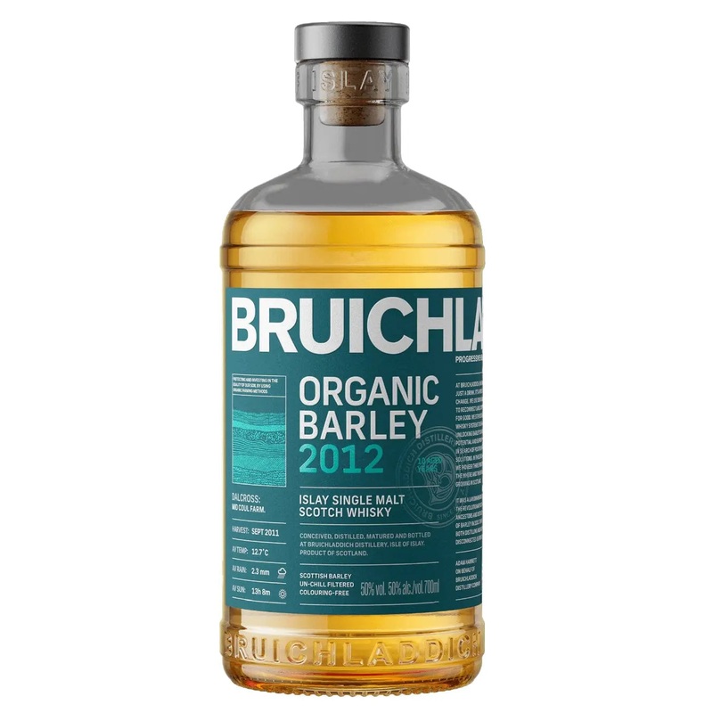 Bruichladdich The Organic 2012 Barley Scotch Whisky, 70 cl