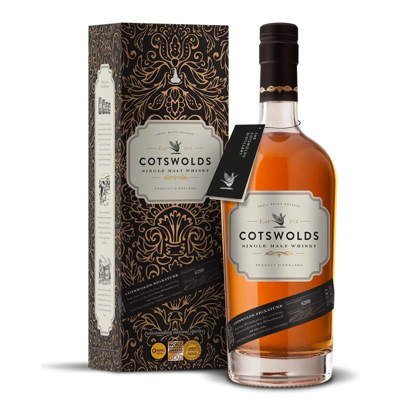 Cotswolds Signature Single Malt Whisky, 70 cl