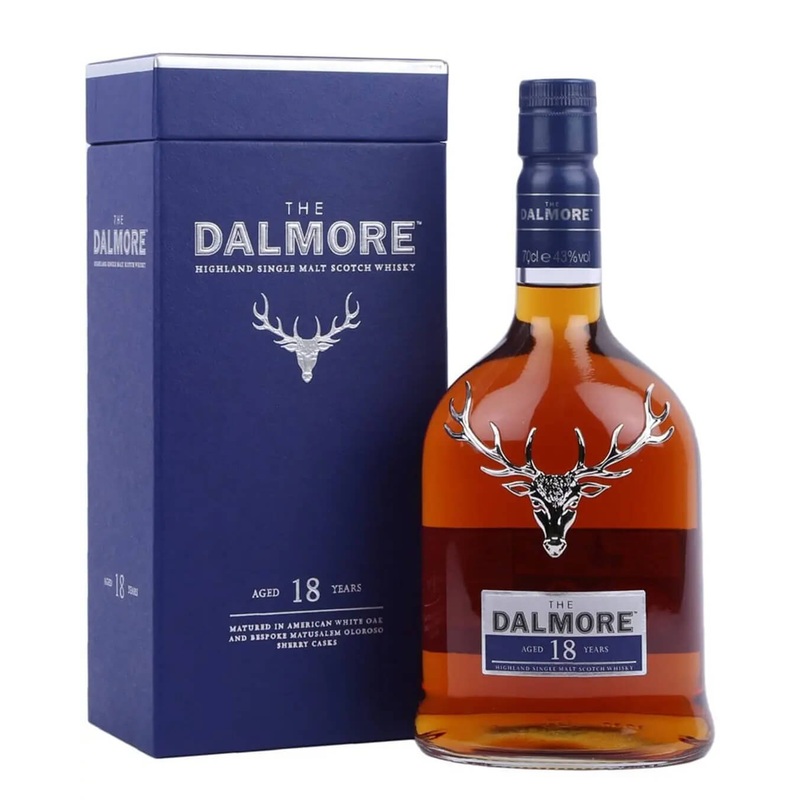 Dalmore 18 Year Old Whisky, 70 cl